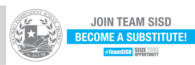 Join Team SISD Become a Substitute