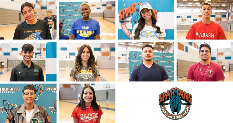 Pebble Hills High School student athletes who signed