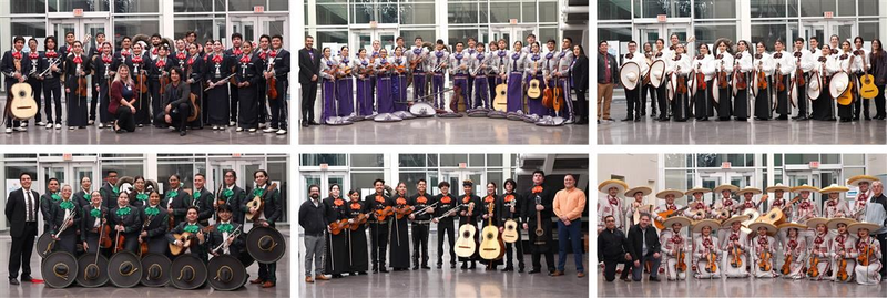 All SISD high school mariachi ensembles