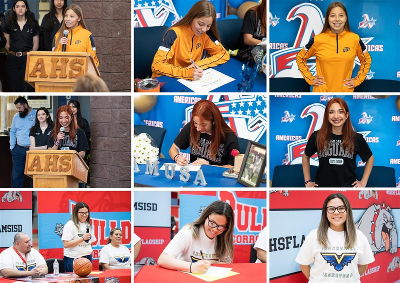 AHS and SHS student athletes signing