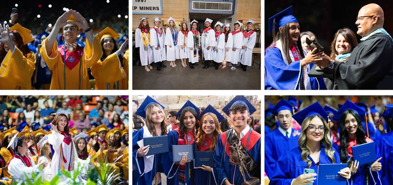 Americas graduates at ceremony